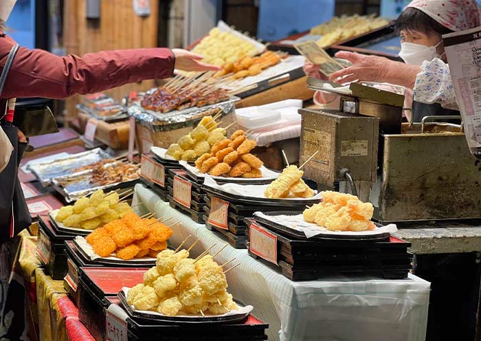 Mercado Nishiki, Kioto Nishiki Market, Kyoto