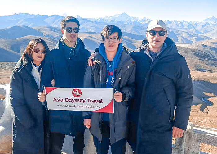 Our Guests at Everest Base Camp